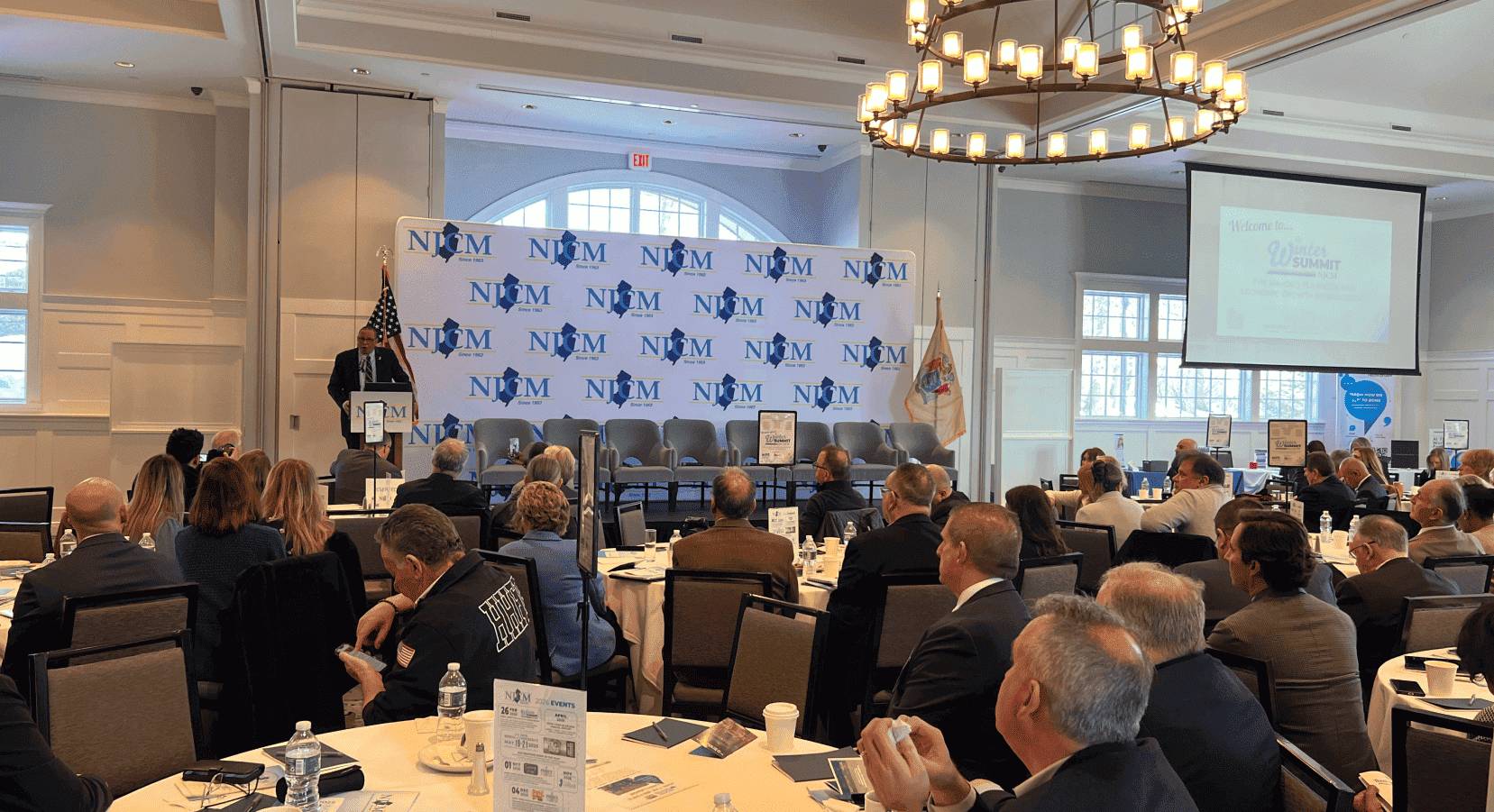 TechForGov attending the NJCM Winter Summit 2026 with mayors and municipal leaders in Florham Park New Jersey